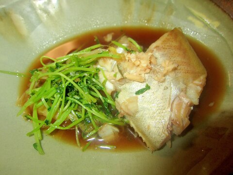 助宗鱈と水菜煮グリル